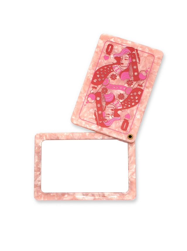 Living Royal Swing-Hinge Folding Compact Mirror