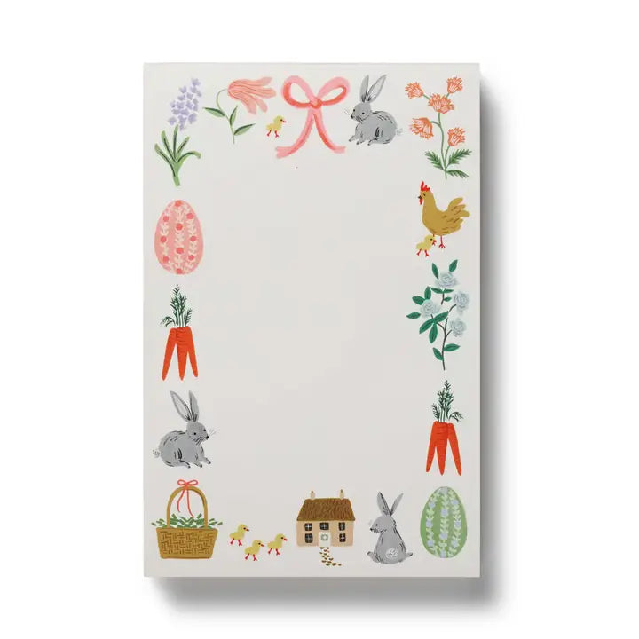 Rifle Paper Co. Spring Farm Easter Notepad