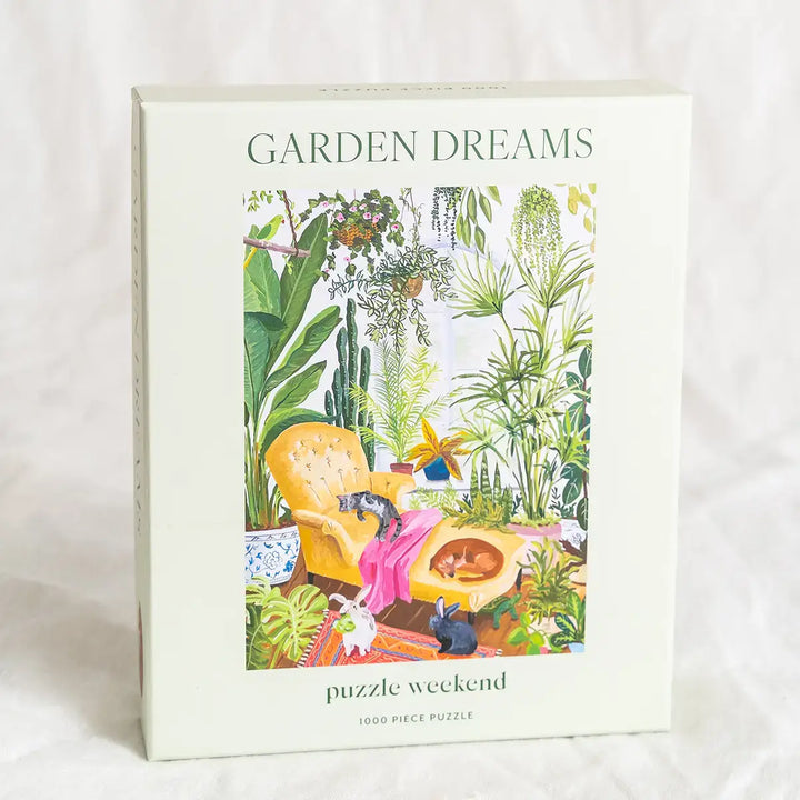 Puzzle Weekend Garden Dreams 1000 Piece Jigsaw Puzzle