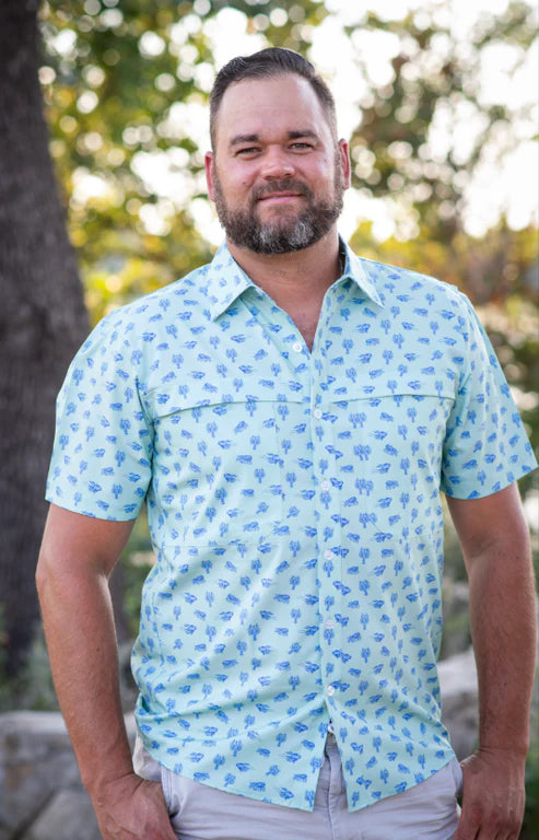 Blue Quail Men's Mudbugs Short Sleeve Shirt