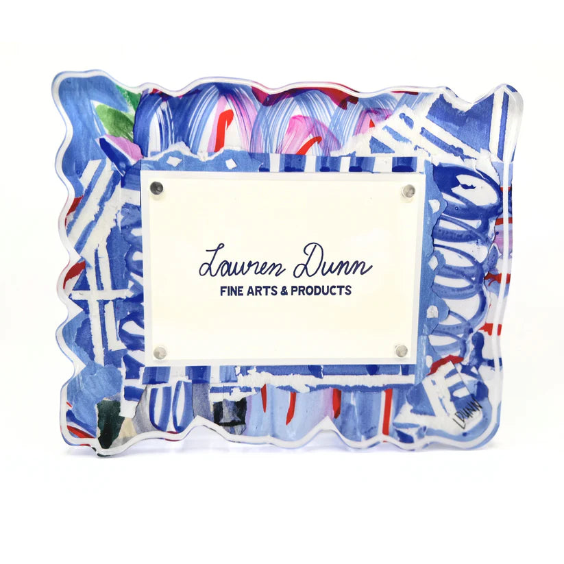 Lauren Dunn - Blue Whimsy Acrylic Frame