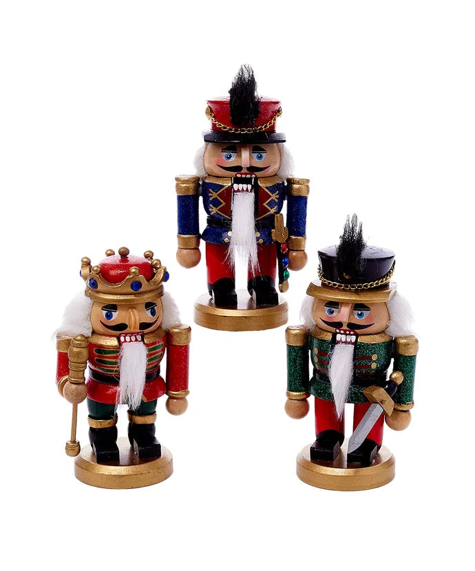 Kurt Adler 5" Miniature King and Soldier Nutcracker