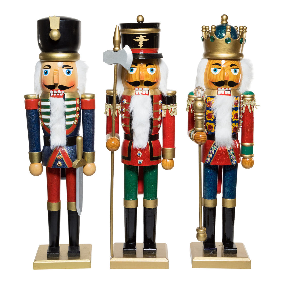 Kurt Adler King and Soldier Nutcracker