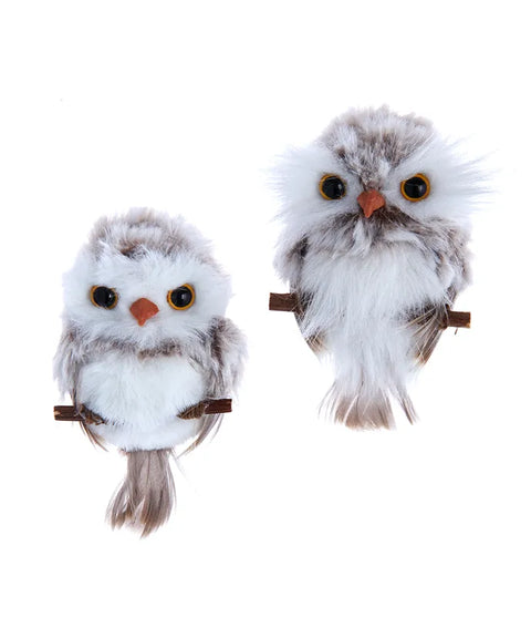 Brown Hanging Owl Ornament - Assorted