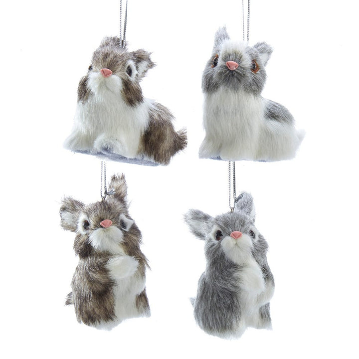 Kurt Adler Plush Bunny Ornament