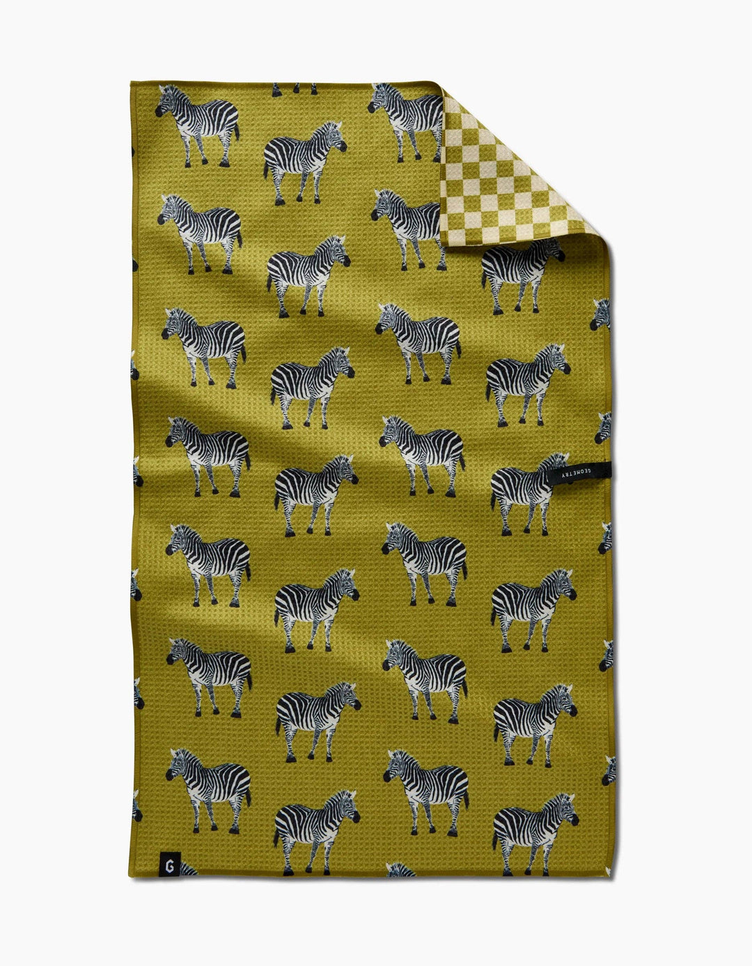 Geometry Zebra Way Tea Towel