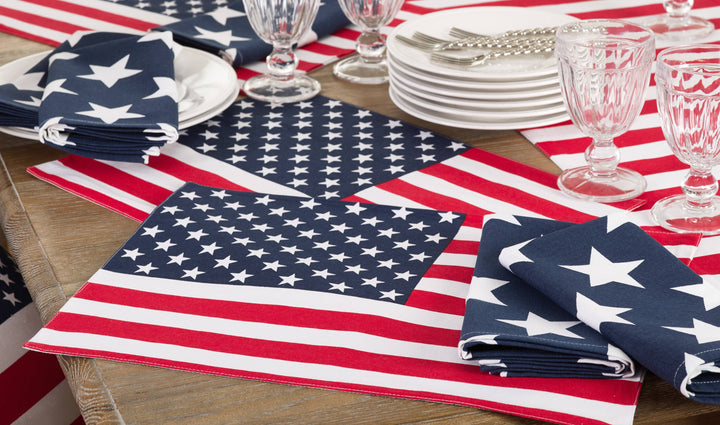 American Flag Napkin