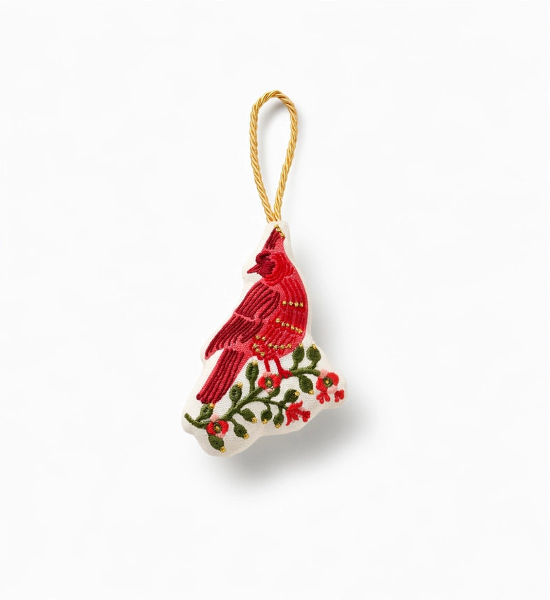 Rifle Paper Co. Embroidered Ornament