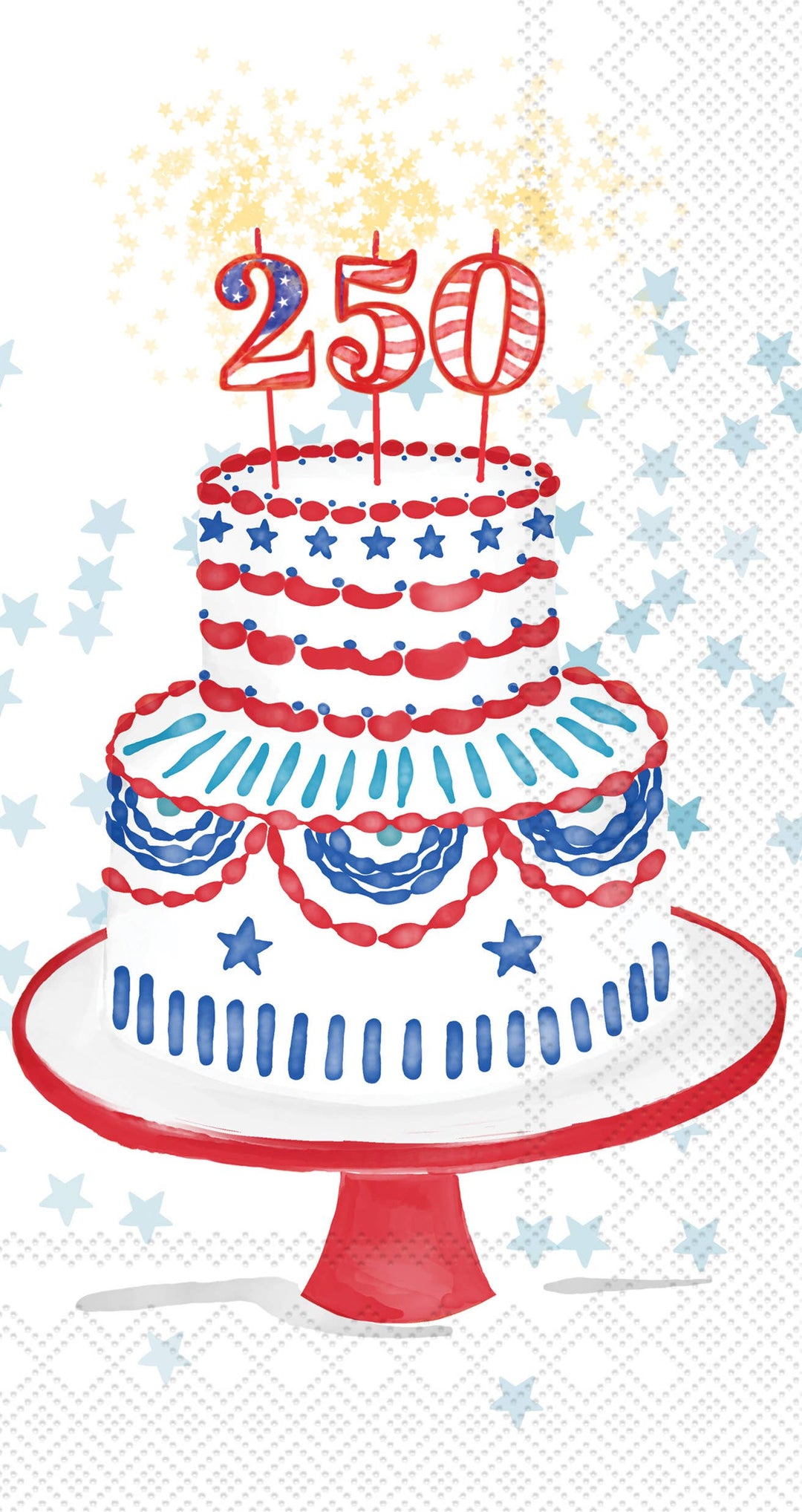 USA 250th Semiquincentennial Paper Guest Towels