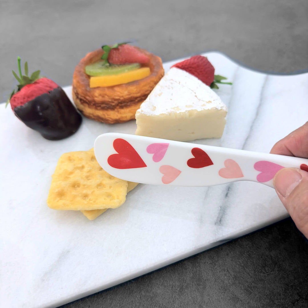 Valentine Melamine Cheese Spreader