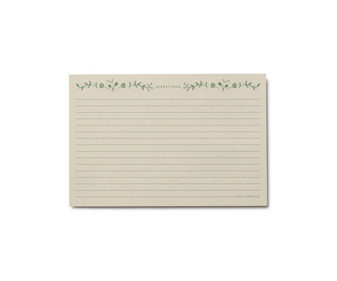 Rifle Paper Co. Recipe Cards