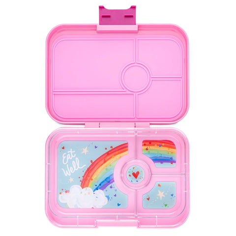 Yumbox - Tapas Bento Box - Capri Pink Rainbow