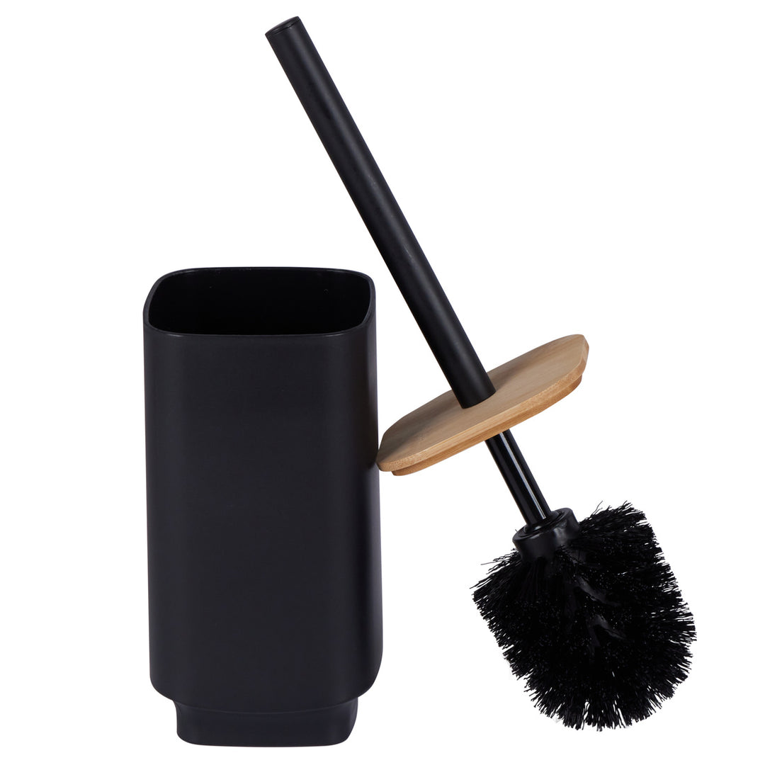 Aspen Black Toilet Brush Holder