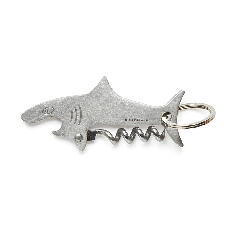 Kikkerland Shark Keyring