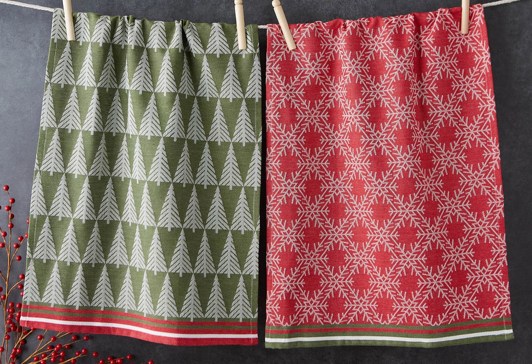 Balsam Stroll Jacquard Dishtowels
