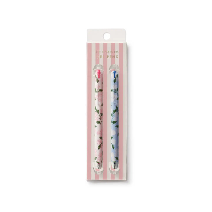 Rifle Paper Co. Hydrangea Gel Pen Set of 2