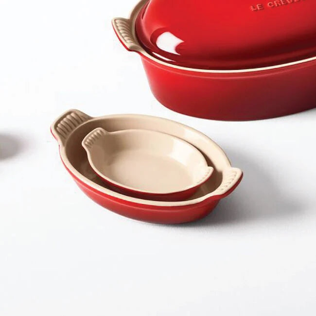 Le Creuset 6oz Heritage Au Gratin Dish Cerise