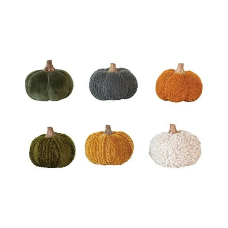 Textured Bouclé Pumpkin
