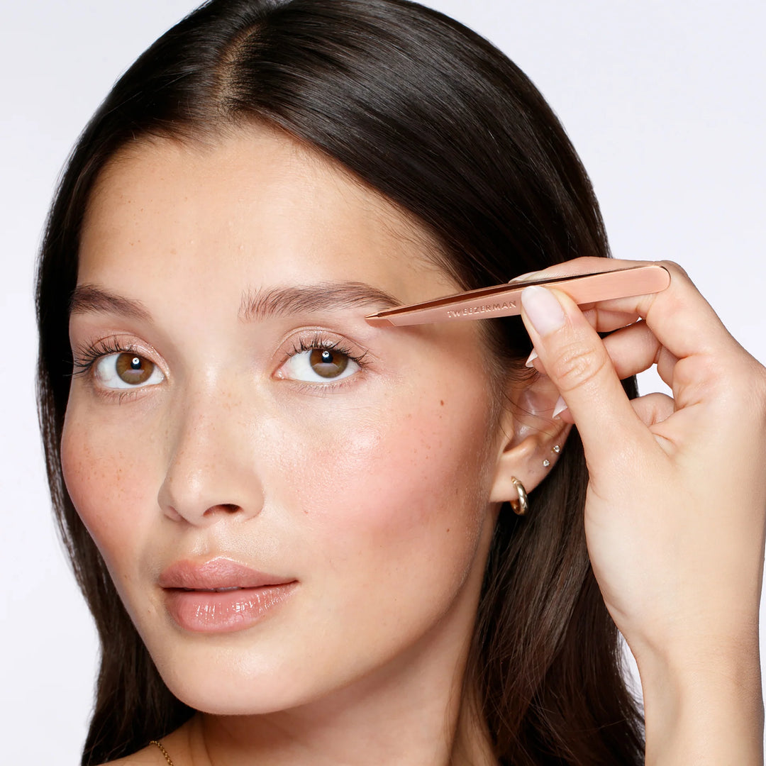 Tweezerman Rose Gold Slant Tweezer