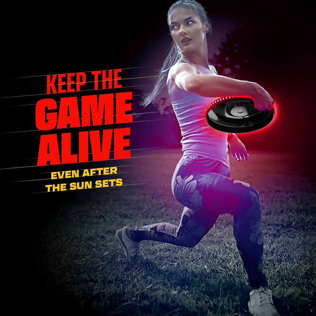 Rechargeable Light-Up Flying Disc