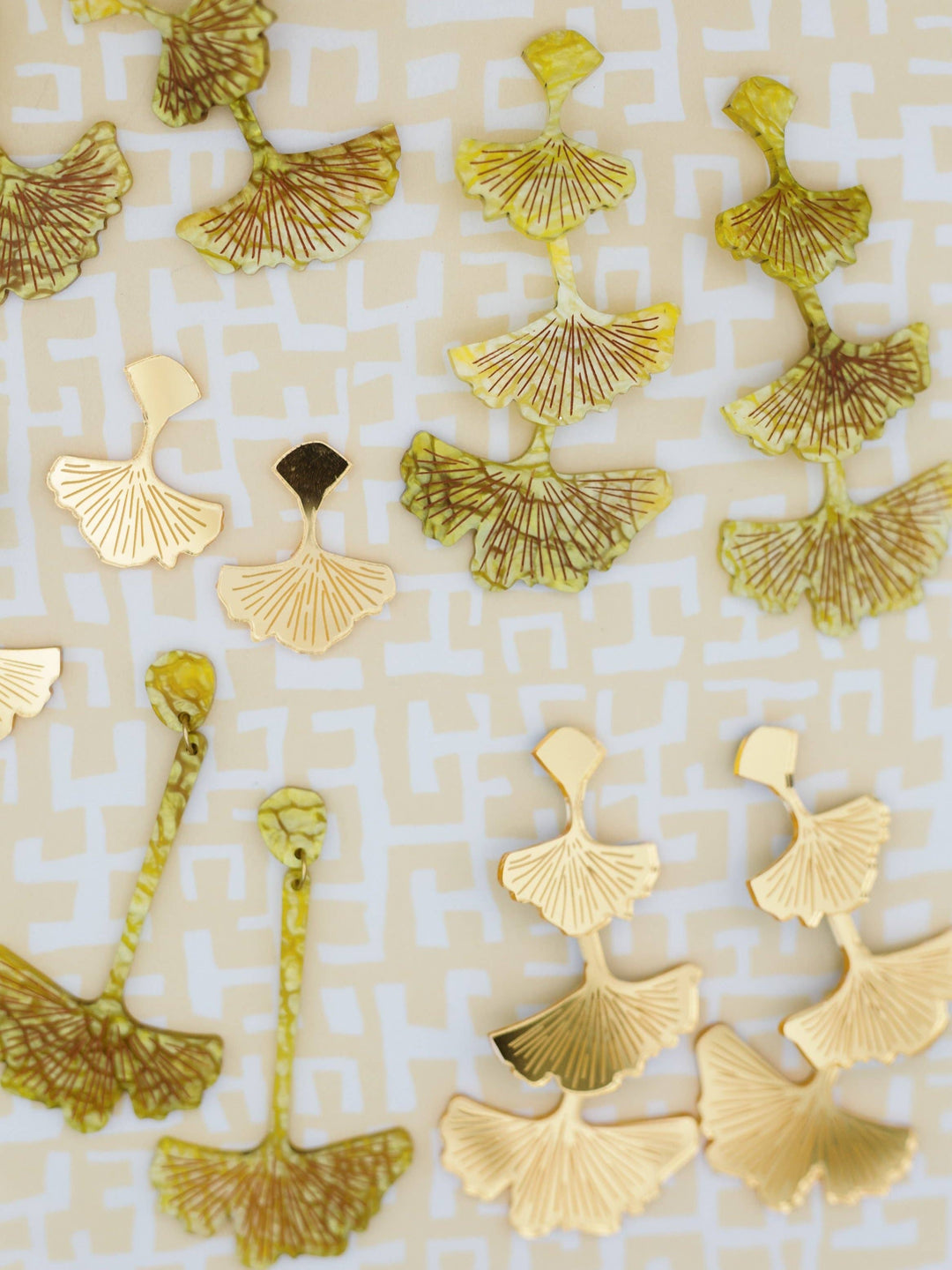 Emma Fick Art Ginko: Stud Gold