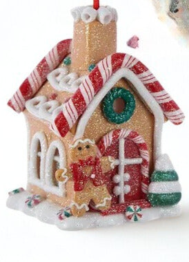 Kurt Adler Claydough Gingerbread House Ornament