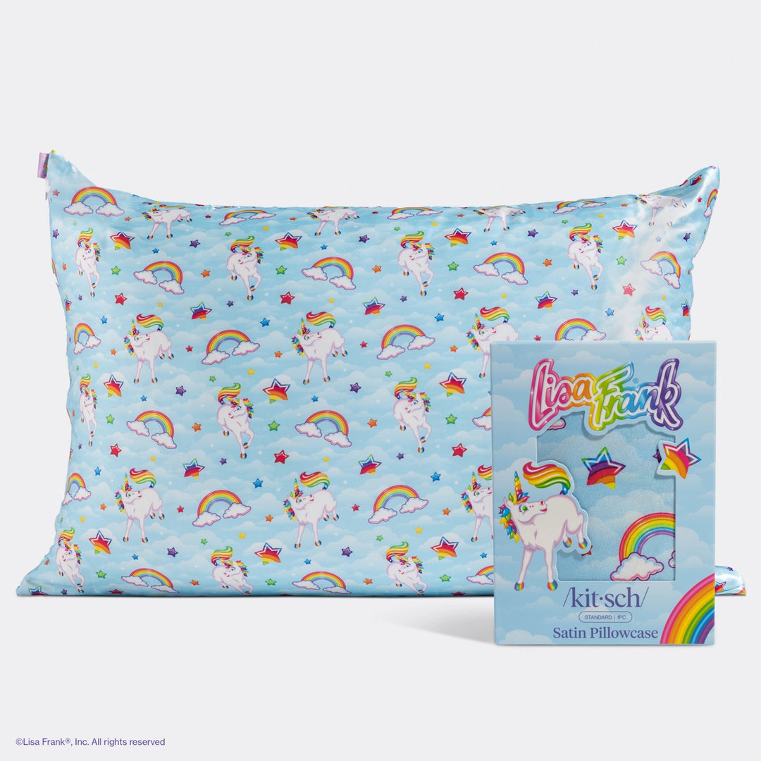 Lisa Frank x Kitsch Satin Pillowcase