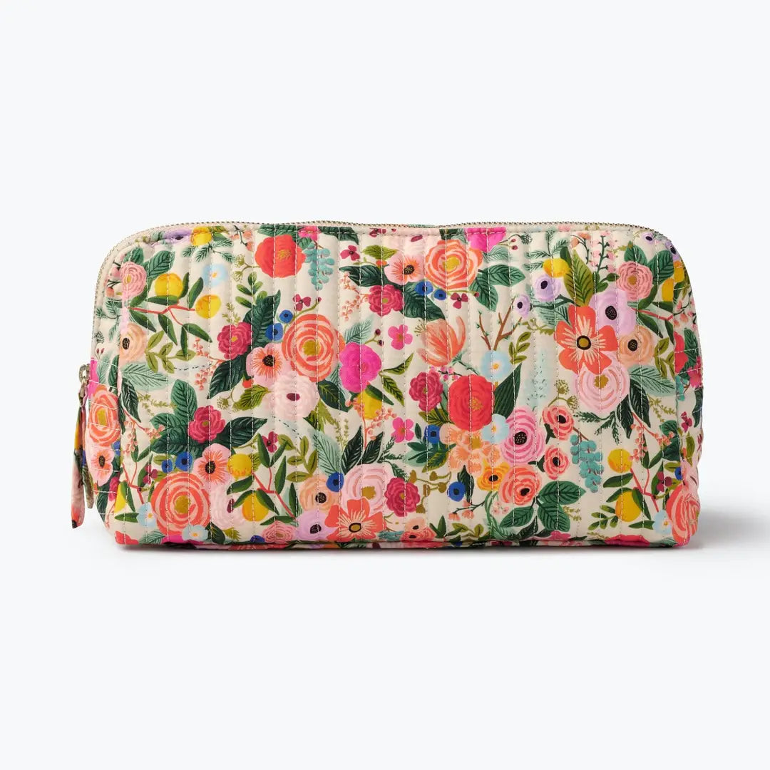 Rifle Paper Co. Quilted Cosmetic Pouch