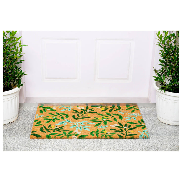 Calloway Mills Spring Botanical Olives Doormat