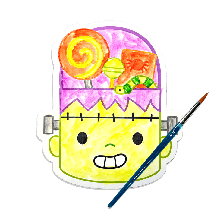 OOLY Trick or Treat Playful Painters Easy Watercolor Painting Kit