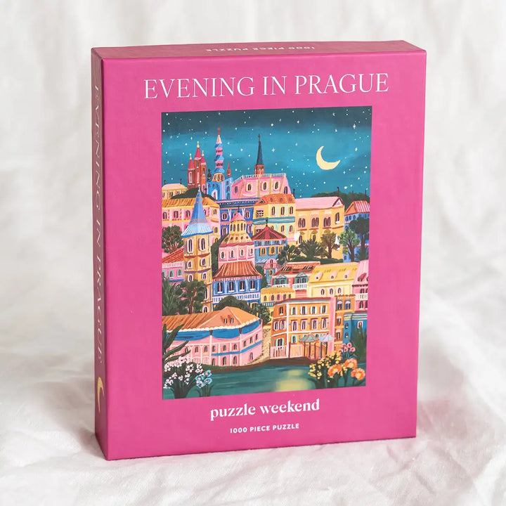 Puzzle Weekend Evening in Prague 1000 Piece Jigsaw Puzzle