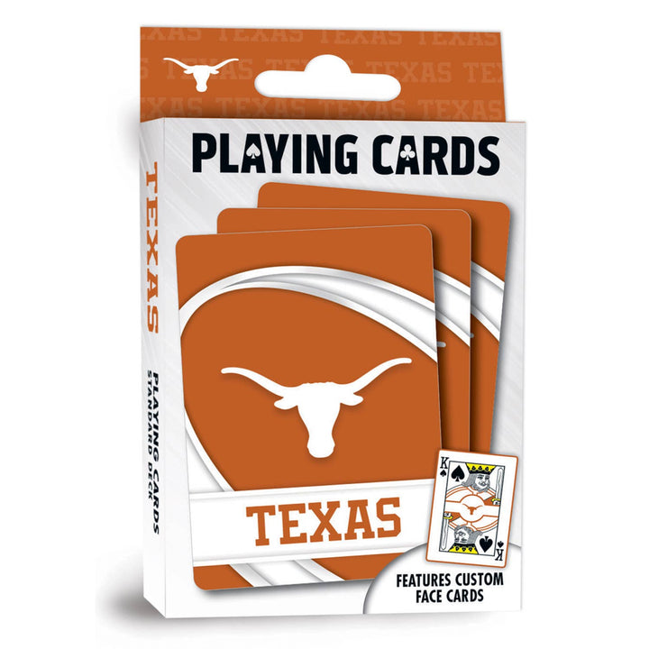 Masterpieces Puzzles Texas Longhorns Playing Cards