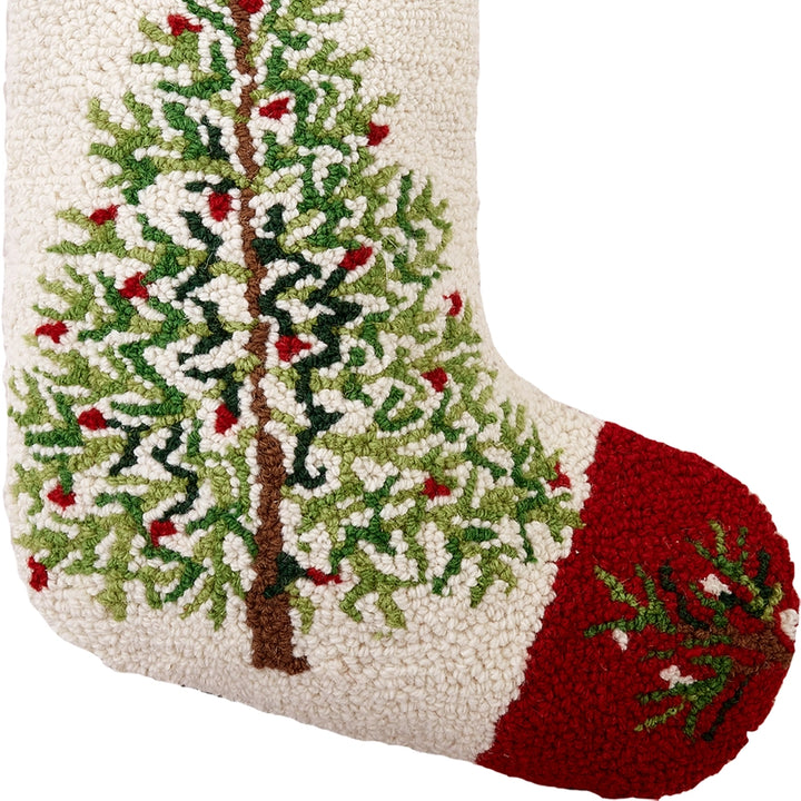 Pecking Handicrafts Holiday Pine Hook Stocking