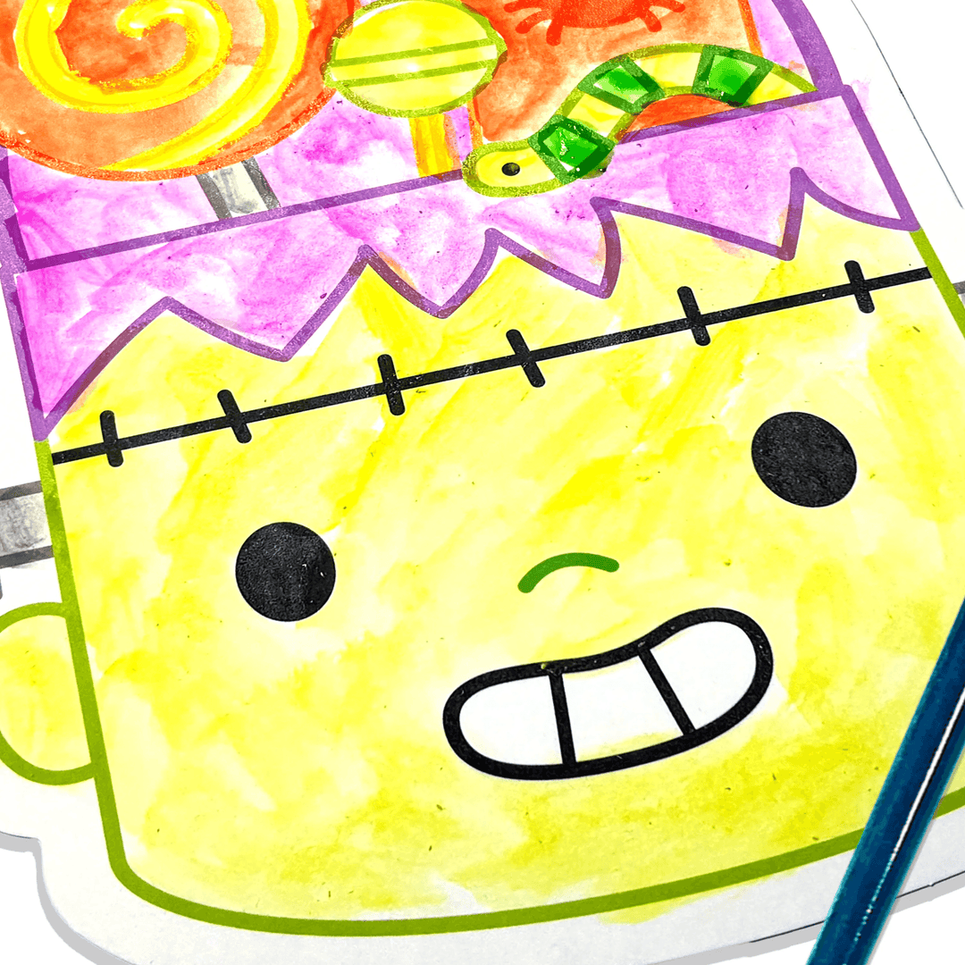 OOLY Trick or Treat Playful Painters Easy Watercolor Painting Kit