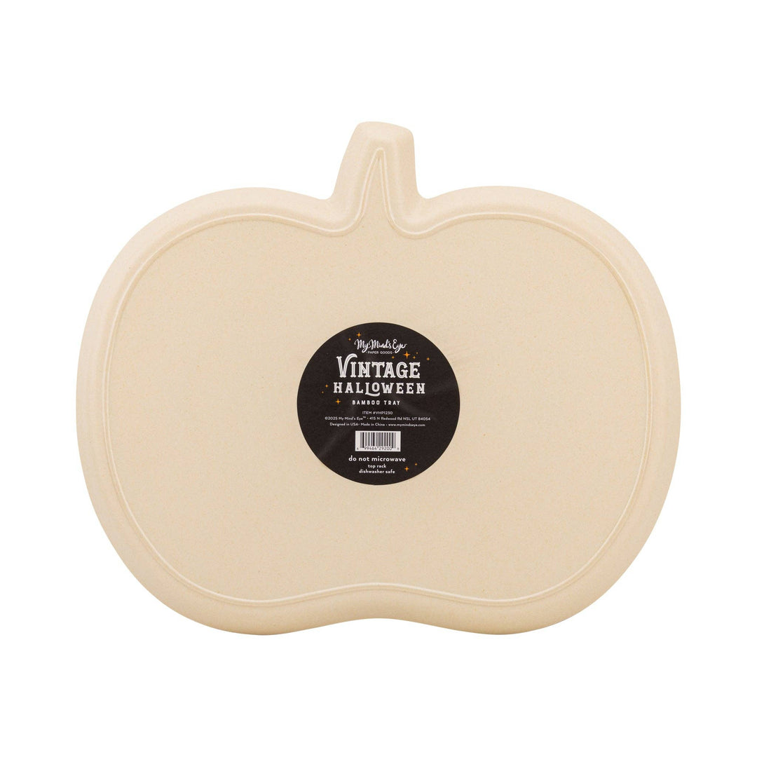 Pumpkin Bamboo Tray