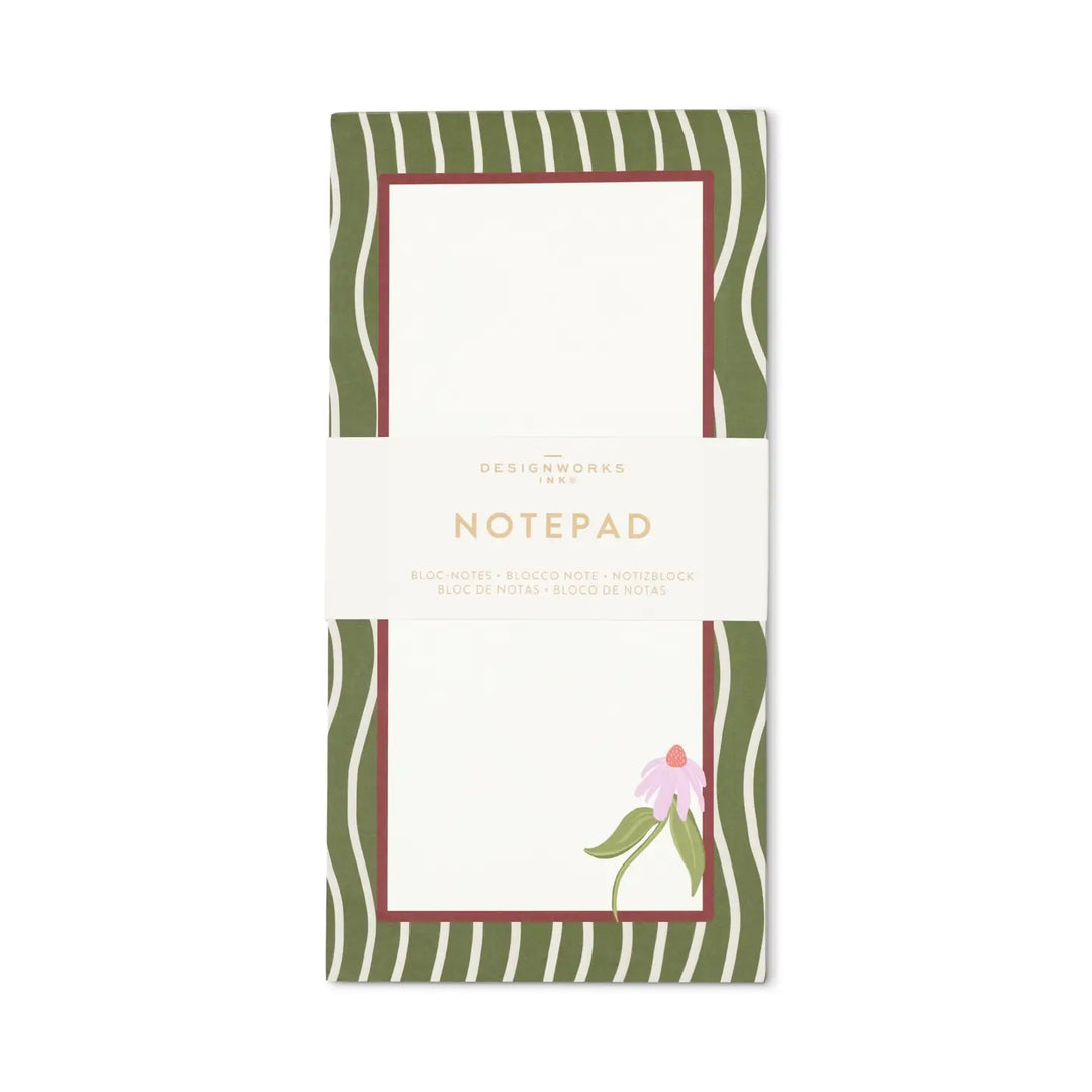Floral List Notepad
