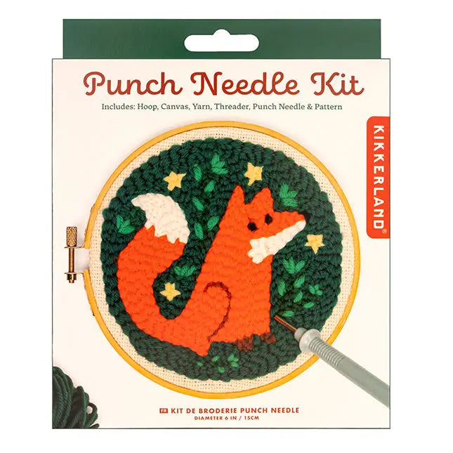 Kikkerland Design Punch Needle Kit