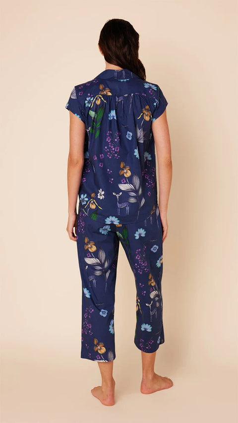 The Cat's Pajamas - Deerly Luxe Pima Capri Set