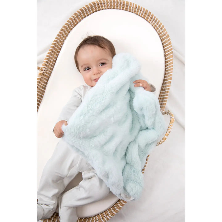 Bei Bei Thank Heaven for Little Boys Faux Fur Lovey