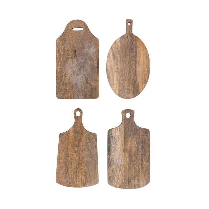 Mango Wood Cheese/Cutting Board with Handle
