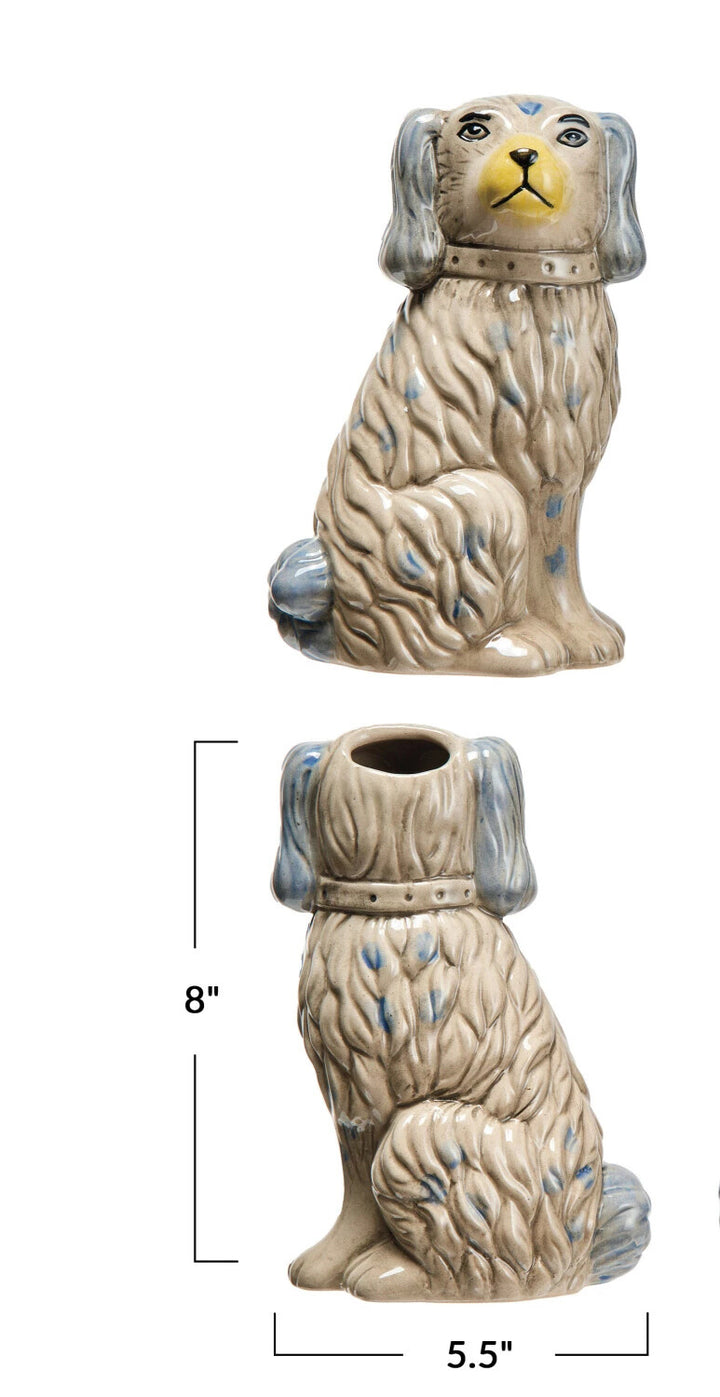 Hand-Painted Vintage Reproduction Vase