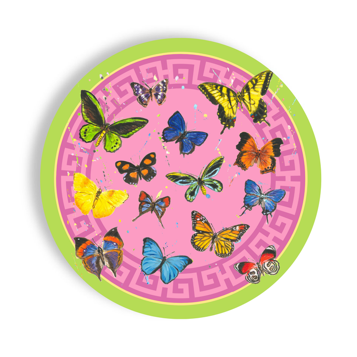 Fabuplates Butterfly Salad Paper Plates