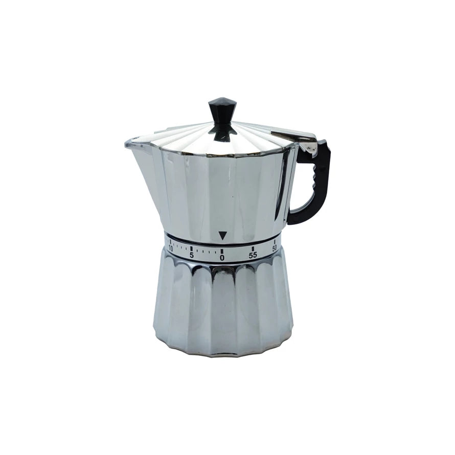 Plastic Moka Pot Shaped 1 Hour Twist Timer