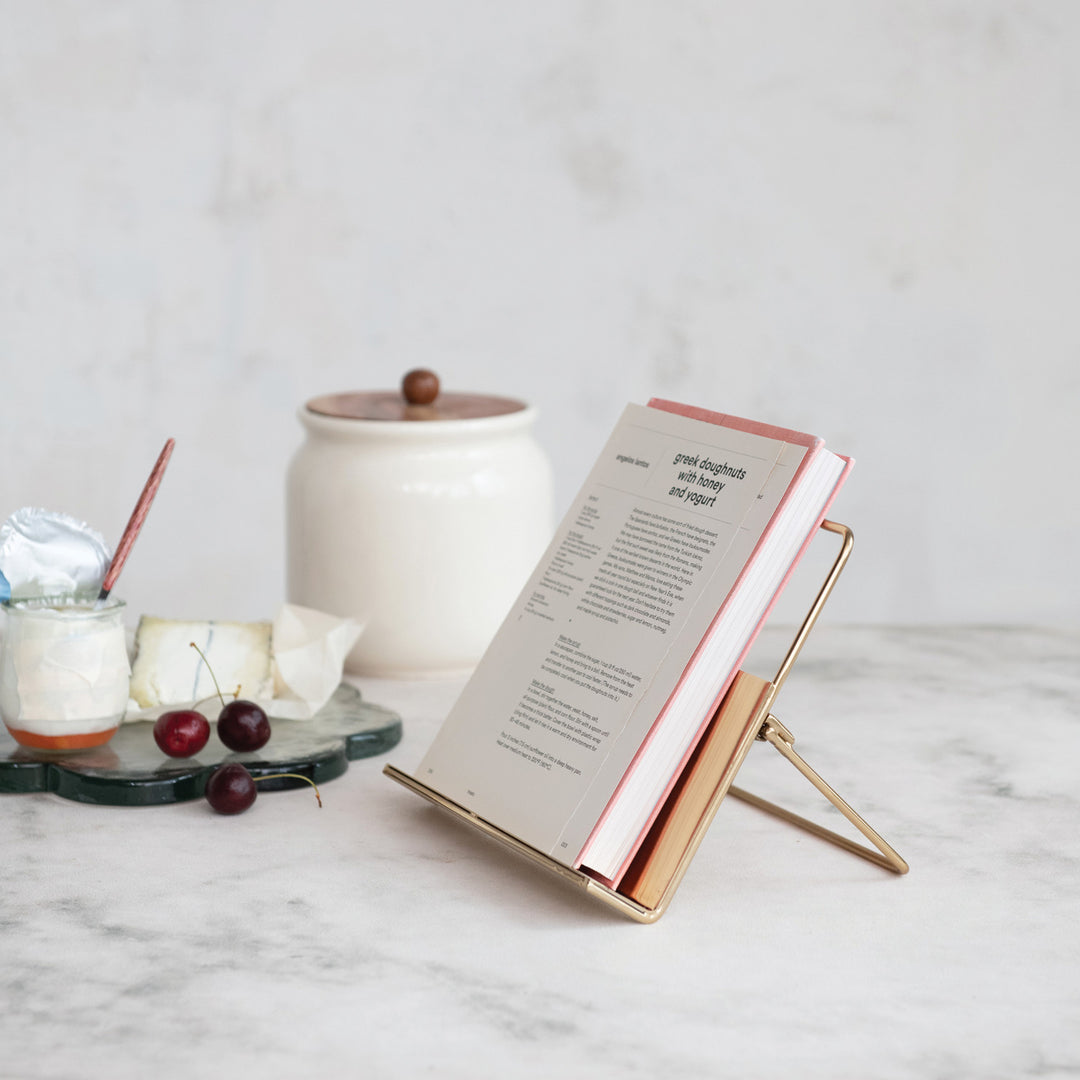 Metal Standing & Foldable Book Holder