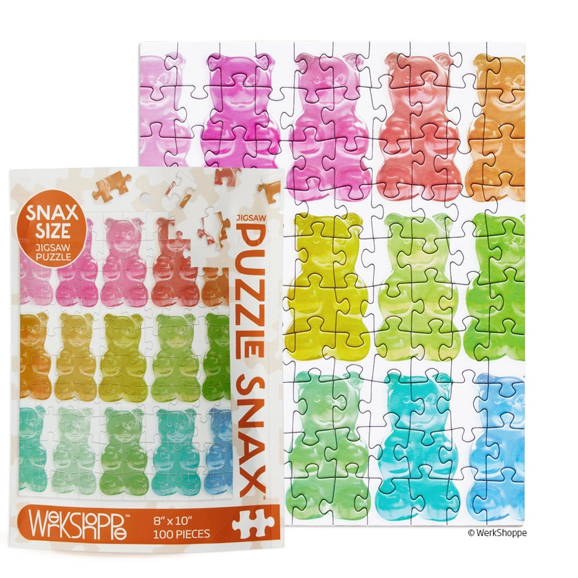 Werkshoppe Snax Size 100 Piece Jigsaw Puzzle