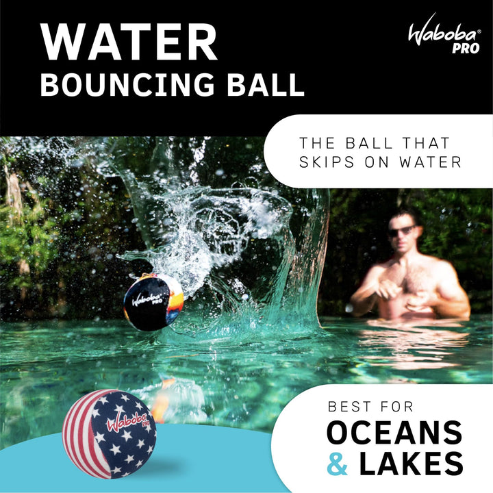 Waboba Stars & Stripes Water Bouncing Pro Ball