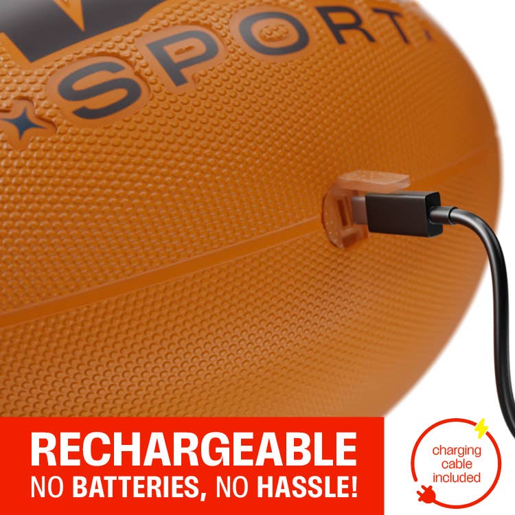 Squad Hero Rechargeable Light Up Football Glow in The Dark Ball