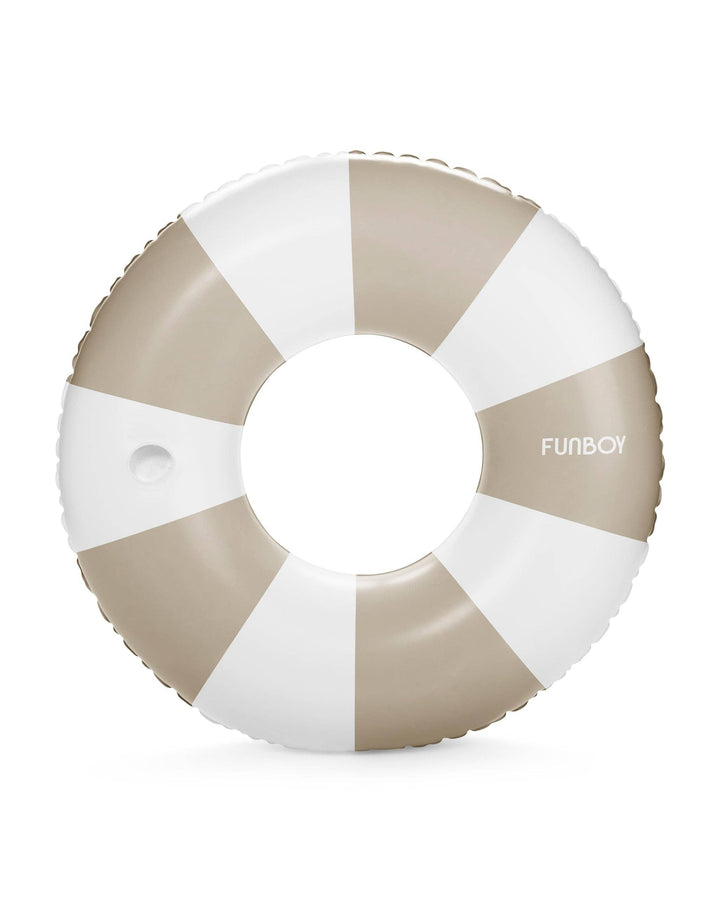 FunBoy Floats Khaki Vintage Stripe Tube Float