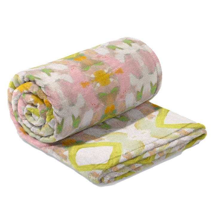 Laura Park Designs Fleece Throw Blanket
