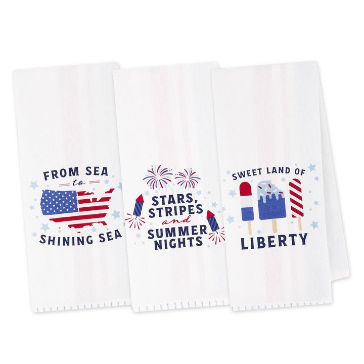 Independence Day Printed Dishtowel